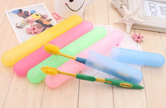 1 шт. портативная пластиковая коробка для Путешествий Походов Кемпинга зубная