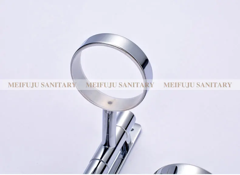 MEIFUJU Новое поступление латунный подвижный держатель стаканов со стеклянной чашкой настенные подстаканники держатель для зубной щетки