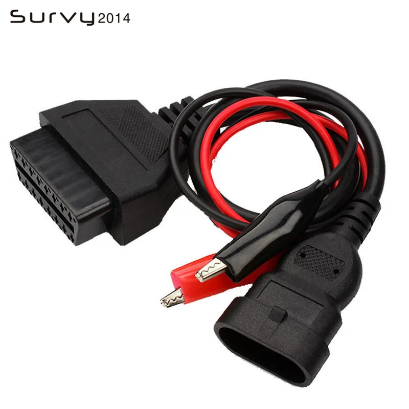OBD OBD2 для Fiat 3Pin Alfa Lancia до 16Pin кабель адаптер Диагностический 3 Pin разъем Экспресс