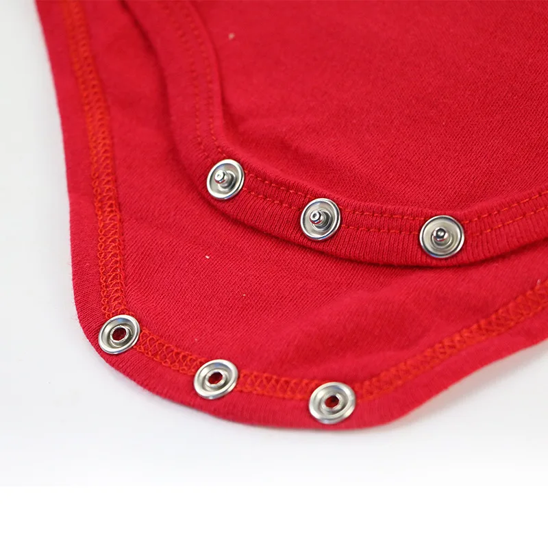 100% органический хлопок Одежда для новорожденных Однотонный простой комбинезон с