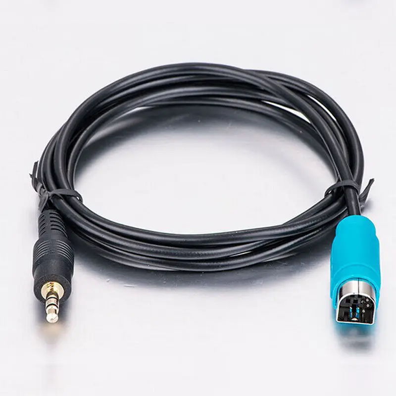 Для iPhone iPod MP3 3 5 мм AUX кабель аудио соединительный шнур для ALPINE KCE 236B IDA X200 разъем