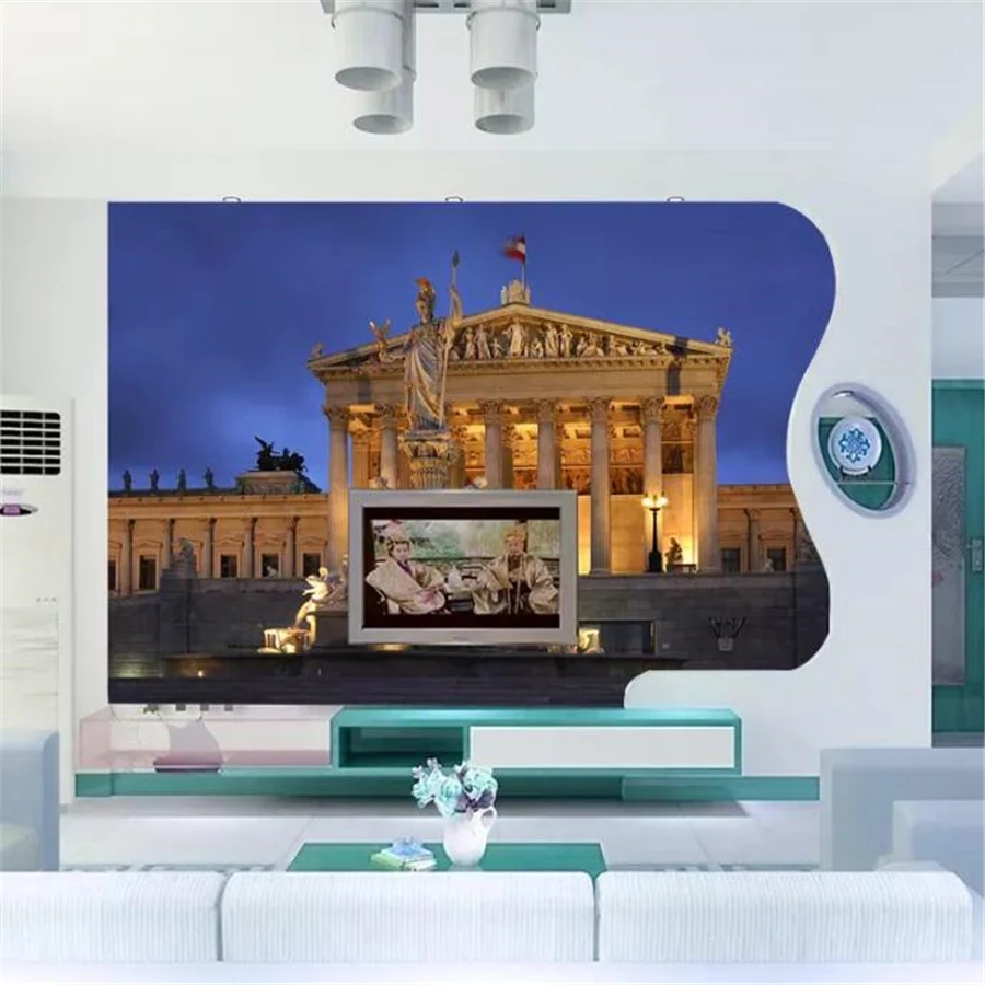 Wellyu пользовательские обои 3D стерео фрески Европейская и американская скульптура