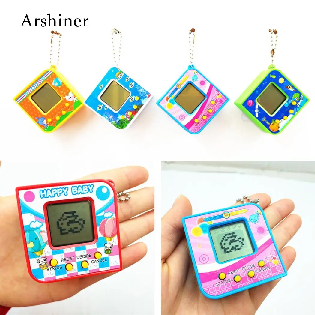 Ретро 3 года виртуальный Забавный унисекс игры электронный ручной изображение Pet