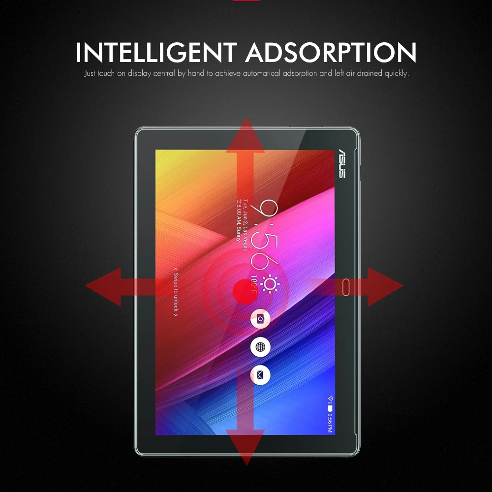 Ультратонкое закаленное стекло для планшета Asus Zenpad 10 Z300C 10,1 дюйма 9 H, защитная пленка из закаленного стекла 251,6x172x7,9 мм