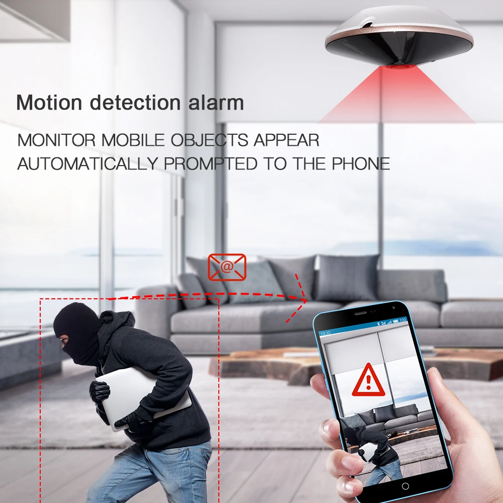 Graneywell IP камера для помещений Беспроводная 960 1.3MP Домашняя безопасность Wifi
