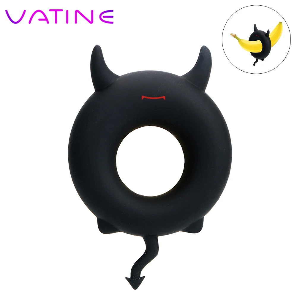 Ватин мягкое гибкое Силиконовое кольцо на пенис для задержки эякуляции товары