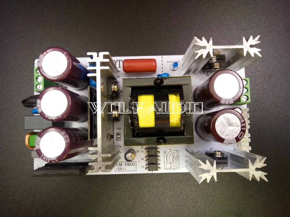 Большая мощность 800 Вт коммутационная плата питания PSU +-70 в/+-40 В/+-50 В/+-55 в/+-60 в для