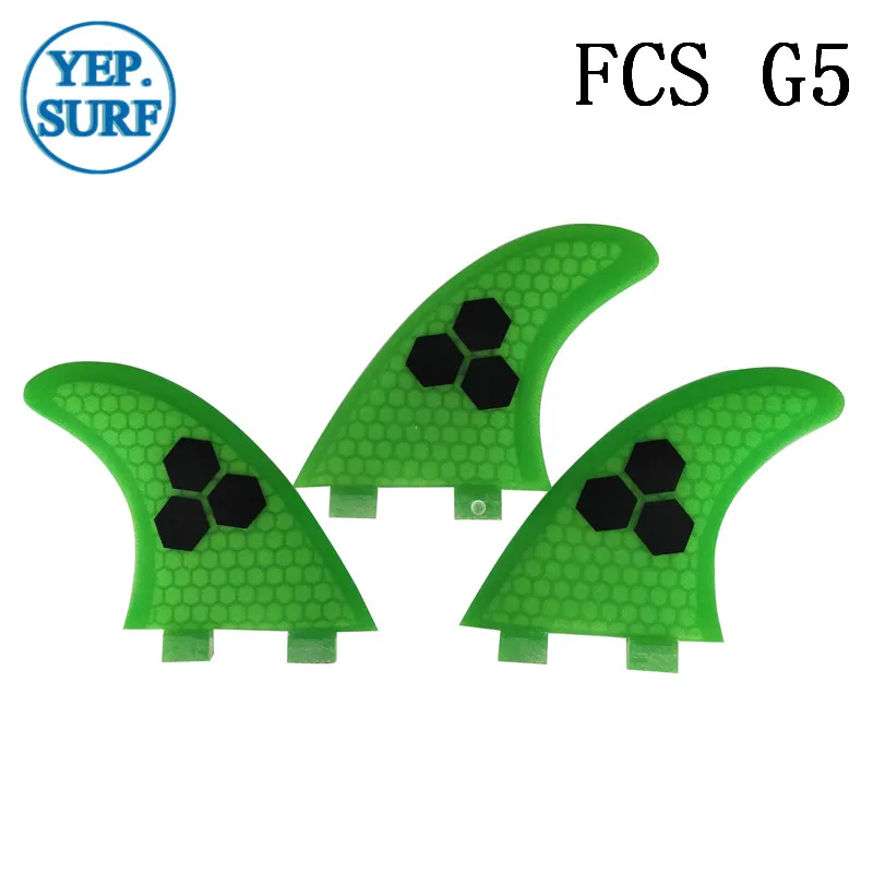 Плавник для серфинга FCS G5 Fin сотовый плавник доски 5 цветов Серфинг Quilhas