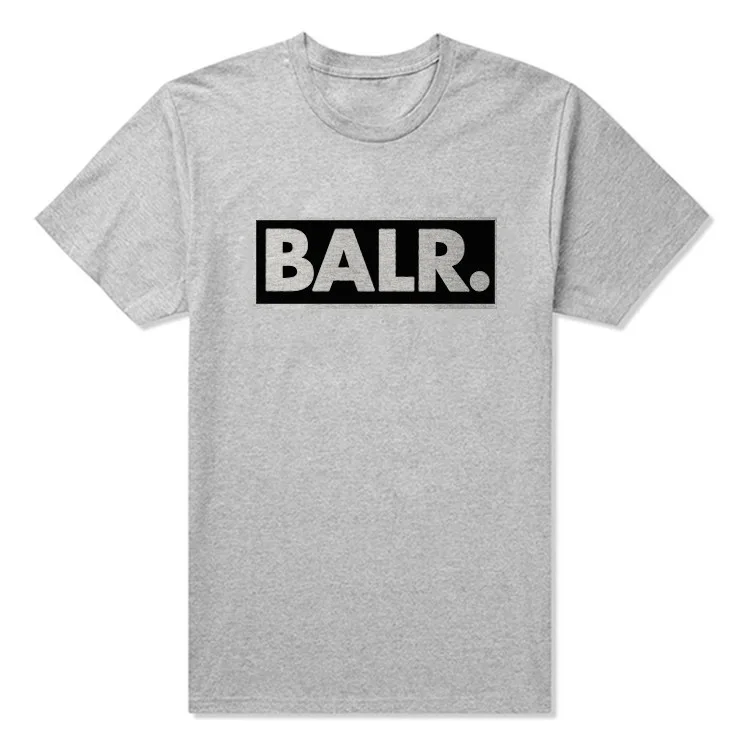 BALR футболка с буквенным принтом Женская свободная футболка с коротким рукавом и круглым вырезом Летняя женская футболка топы Camisetas Mujer