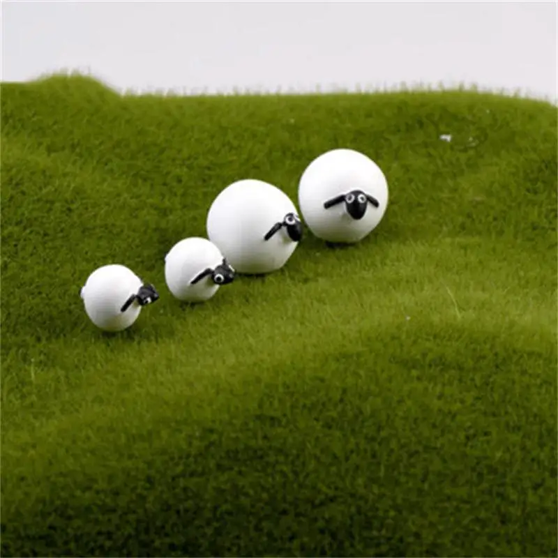 4 шт./лот микро мир бонсай сад небольшой орнамент ландшафтное украшение Шон милые