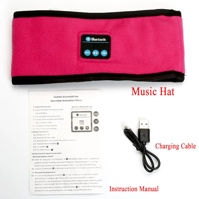 Спортивная головная повязка носимые наушники стерео музыка Беспроводная Bluetooth