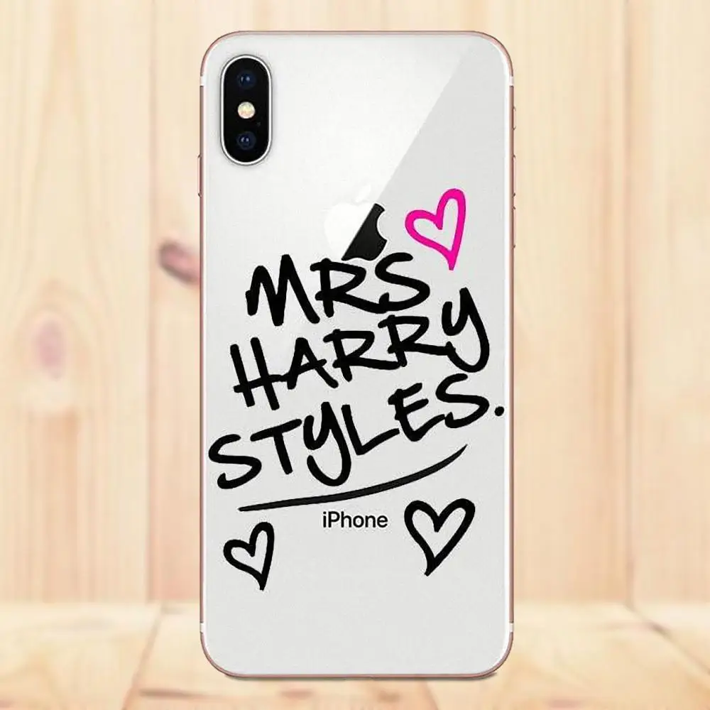 Мягкий силиконовый прозрачный чехол из ТПУ для Apple iPhone 4 4S 5 5C 5S SE 6 6S 7 8 Plus X Fashion One