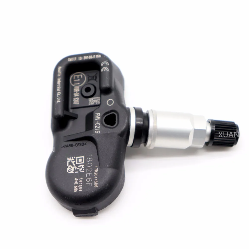 XUAN 42607-48020 TPMS датчик давления в шинах для Toyota C-HR тихий Camry Corolla Lexus LS500h LX570 RX450h 433 МГц