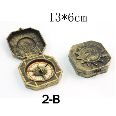 

Nautical Compass Pirate Captain Costume Toy Halloween Party Cosplay Decoration