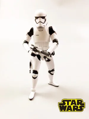 Звездные войны последний джедай Изгой Один Дарт Мол Дарт Вейдер Deathtrooper капитан Phasma Штурмовик Боба Фетт игрушечная фигурка модель - Цвет: white stormtrooper