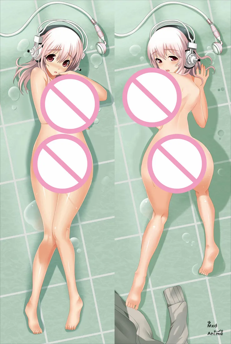 Аниме Супер Sonico инструктор сексуальная девушка супер pochaco дакимакура тела пледы