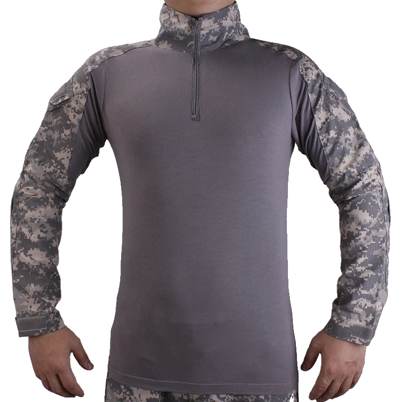 Тактические BDU полевые рубашки Военная экшн камуфляжная футболка военные