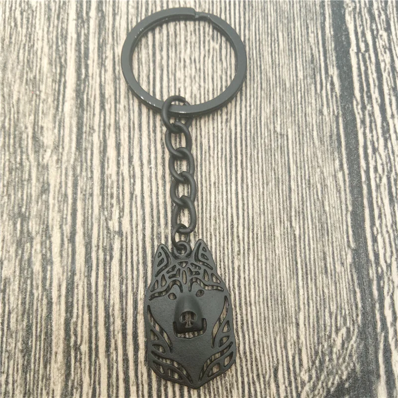 Брелок для ключей Сибирский хаски модный аксессуар с собаками в виде Сибирского