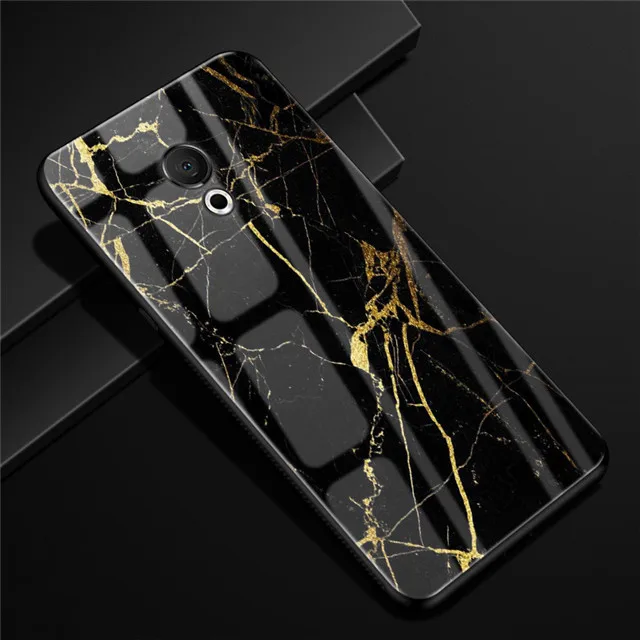 Для Meizu 15 Lite M15 чехол из закаленного стекла жесткий чехол для Meizu 15 Lite M15 чехол для задней панели для Meizu M15 15 Lite M871Q M871H чехол s - Color: 37