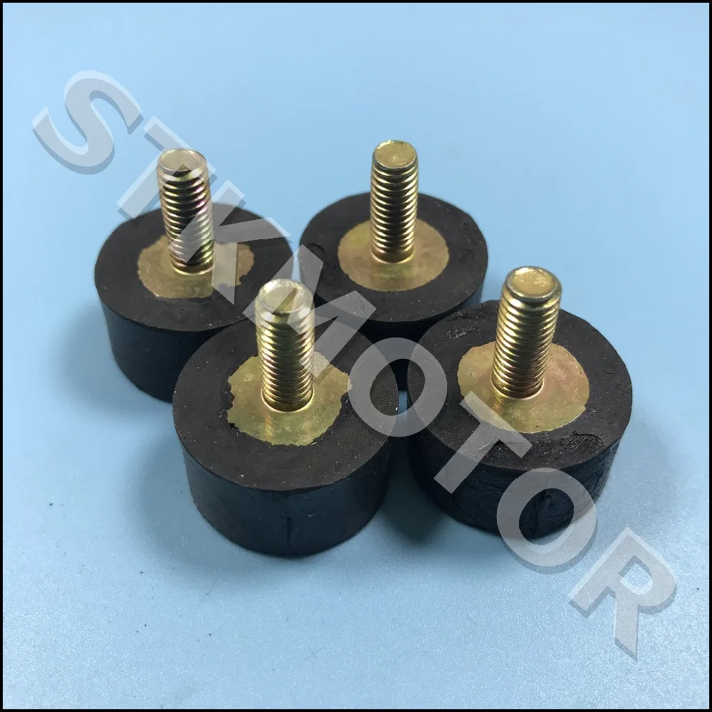 4 шт. Buyang Feishen FA D300 H300 G300 300CC ATV Quad резиновый коврик гайки ATV части 8.2.01.0010