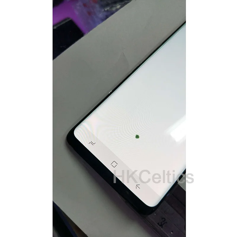 Супер AMOLED для 5," samsung Galaxy S9 G960 G960F G965F ЖК-дисплей с сенсорным экраном дигитайзер сборка экран+ маленькая точка