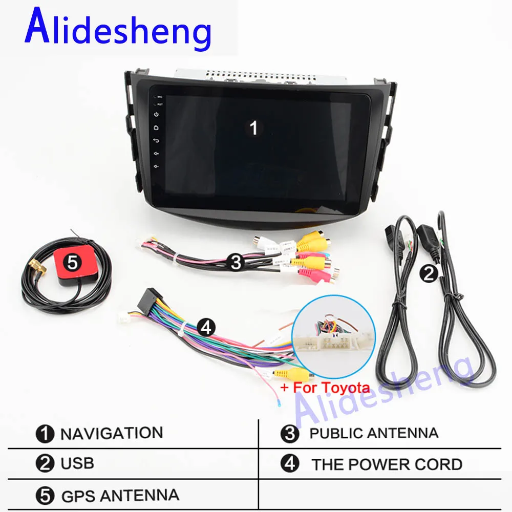 8 &quot2din Android 7 1 dvd плеер автомобиля радио для Toyota RAV4 Rav 4 2007 2008 2009 2010 2011 мультимедиа