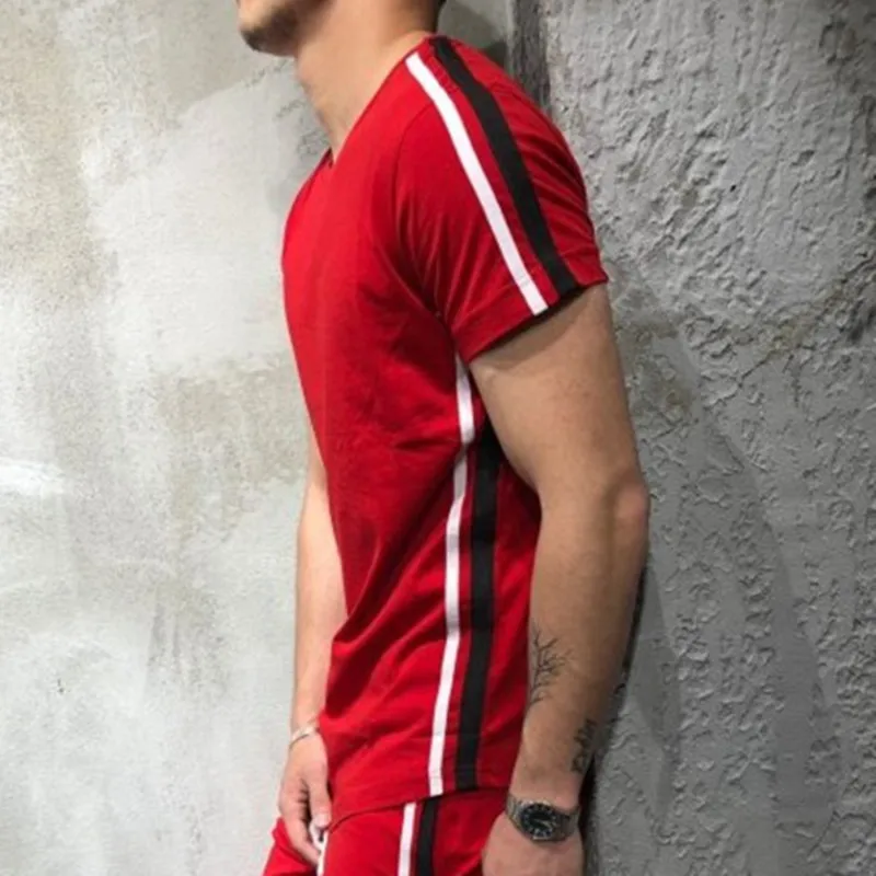 Мужские повседневные футболки с круглым вырезом camisas De verano deportes для мужчин