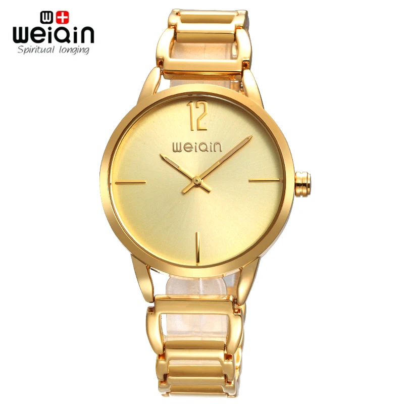 Часы женские роскошные Брендовые WEIQIN кварцевые наручные часы модные спортивные
