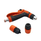 Комплект водяного пистолета высокого давления с быстрыми соединителями шланга, водоотталкивающий соединитель для полива автомойки, 1 комплект