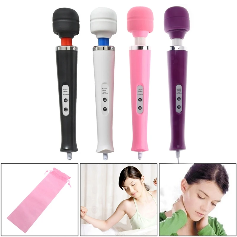 

New 10 Speed Magic Massager Foot Head Full Body Vibrating Massage EU Plug