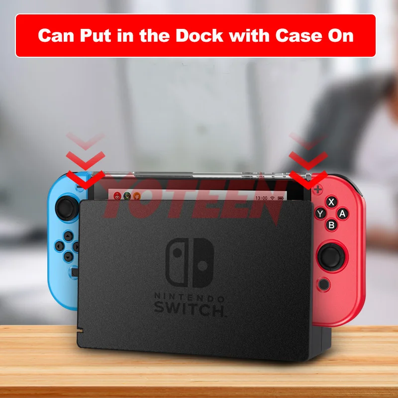 Магнитный чехол Yoteen для Nintendo Switch полностью защищающий с автоматическим