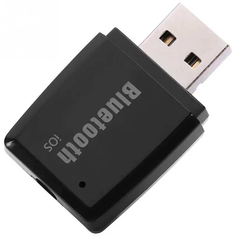 Мини USB Bluetooth 4,1 адаптер Bluetooth аудио приемник 3,5 мм домашняя музыка стерео A2DP Bluetooth V4.1+ адаптер EDR для iOS
