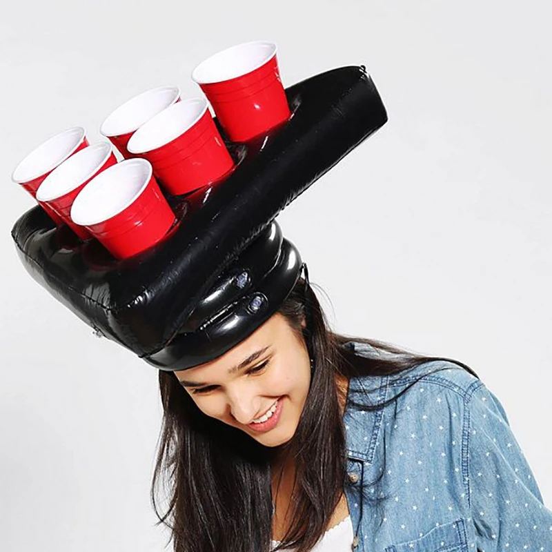 

Inflatable Beer Pong Rack for Swimming Pool and Beach Inflatable Beer Pong Table Floating Pong Game