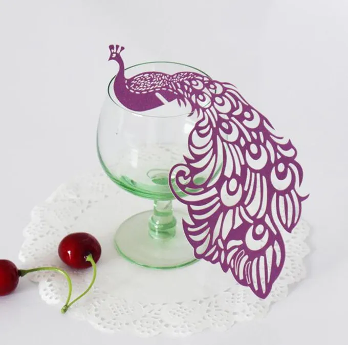 

Бесплатная доставка, 500 шт./лот, лазерная резка, бумажные места, карточки, эскорт, карточки, карточки, бокалы для вина, карточки, свадебные укр...