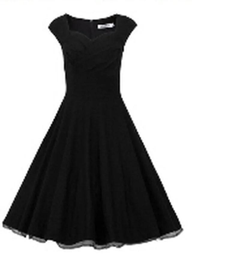 Женское платье в стиле Одри H винтажное рокабилли коктейльное большого размера