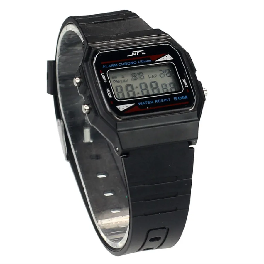 Часы наручные светодиодные цифровые спортивные Водонепроницаемые