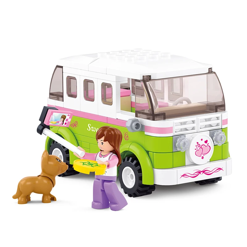 Sluban модели Здание игрушка Совместимость с LEGO Лего Legos Конструктор B0523 158 блок