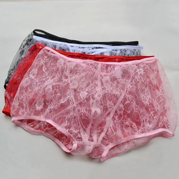 

Трусы-боксеры мужские сетчатые, прозрачные, дышащие