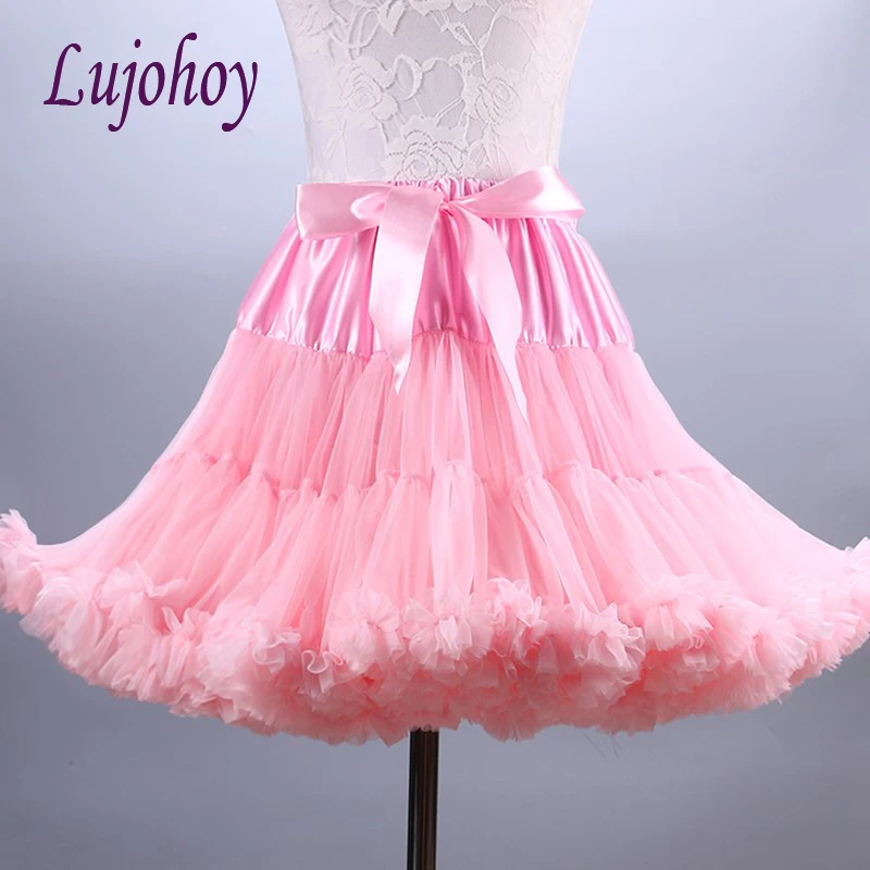 Короткая юбка-подъюбник в стиле &quotЛолита&quot для свадьбы Женская Нижняя юбка из