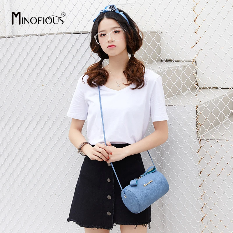 Женская сумка мессенджер minofius модная Повседневная мини через плечо из