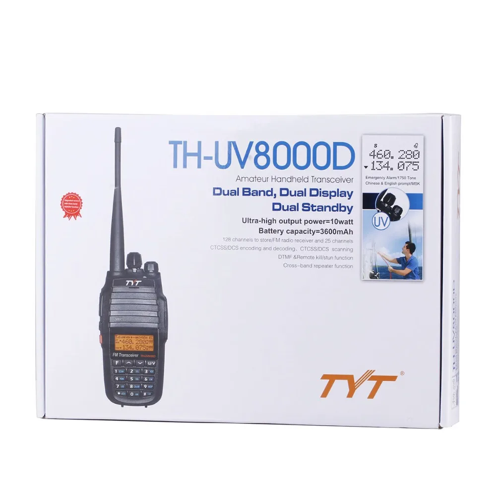 

TYT TH-UV8000D 10 , , 3600 , VHF, UHF, , TYT UV8000E