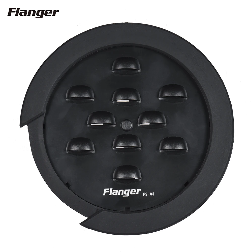 Flanger FS 08 Звукоизолирующая Крышка для гитары с отверстием звука отзывы Черный