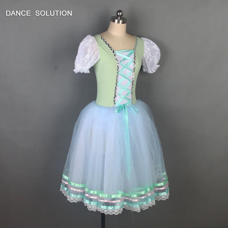 Балетное платье пачка для танцев взрослых и женщин длинная Тюлевая юбка балерины