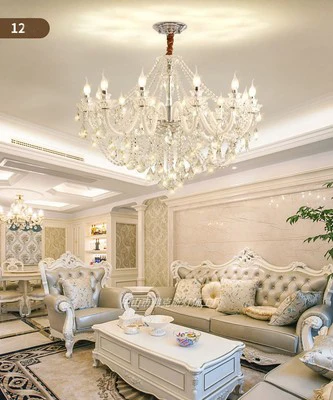 12 lights chandelier Современный светильник ing люстры домашний декор коллекционный светильник Candelabros Хрустальная подвесная люстра столовая лампы для спальни - Цвет корпуса: 12 lights chandelier