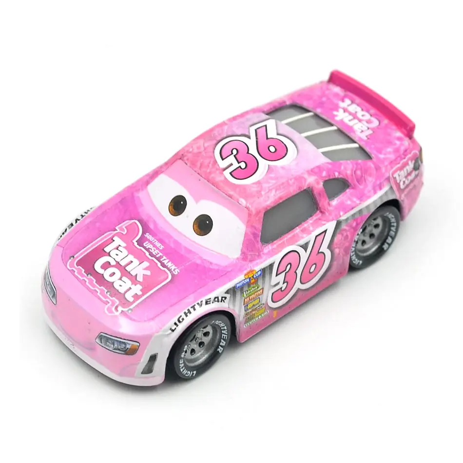 

Disney Pixar Cars 3 Racing Center Reb Meeker NO.36 Metal Diecast Toy Car 1:55 Loose Brand New In Stock toys for children