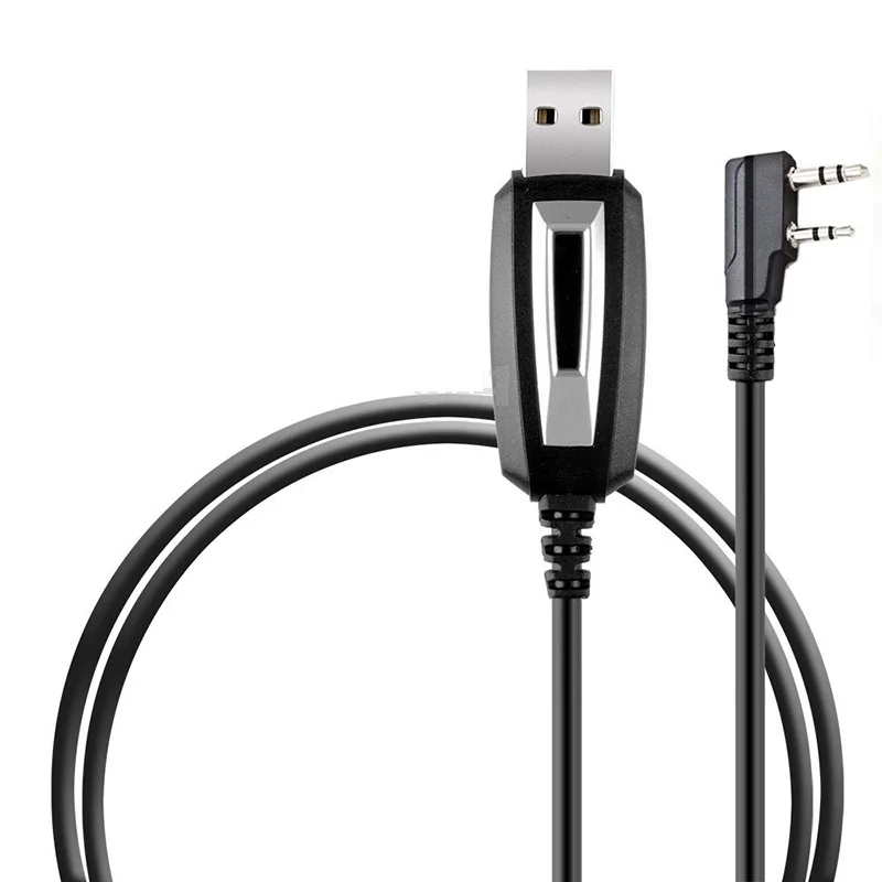 2 шт./лот Baofeng USB Кабель для программирования с драйверами CD UV-5R/UV-82/UV-888S