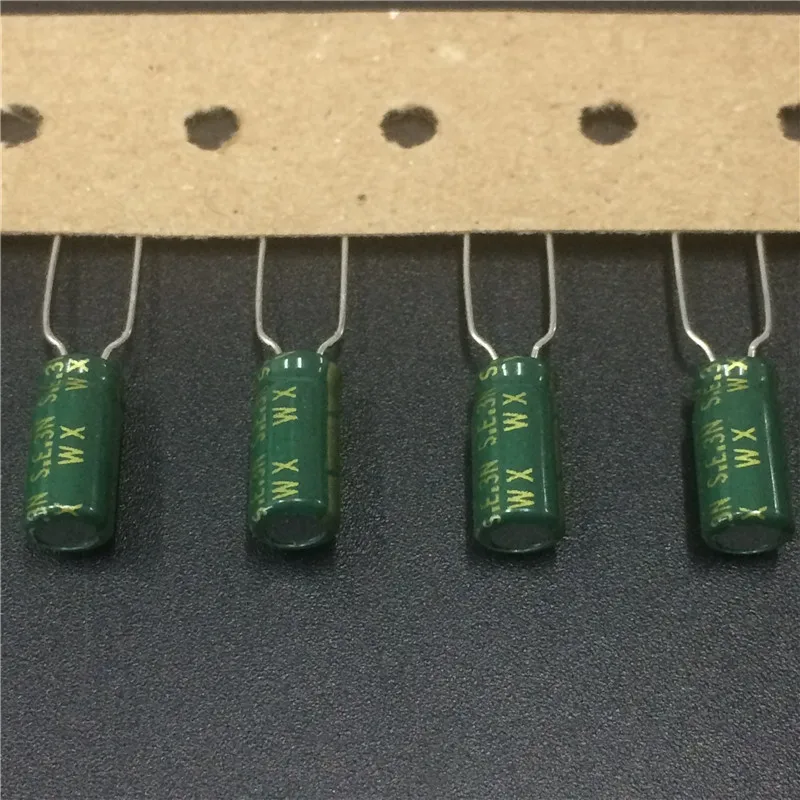 100 шт. 56 мкФ 16 В SUNCON(SANYO) Серия WX 5x11 мм низкое сопротивление 16V56uF алюминиевый