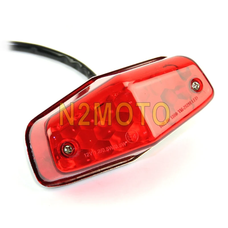Мотоцикл 12 В LED Emark Lucas 564 стиль задний фонарь тормоза универсальный для BSA Bonneville Cafe