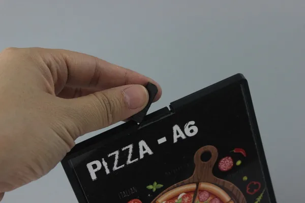 Выставочная фоторамка A6 ценник визитница подставка для витрины настольная рамка