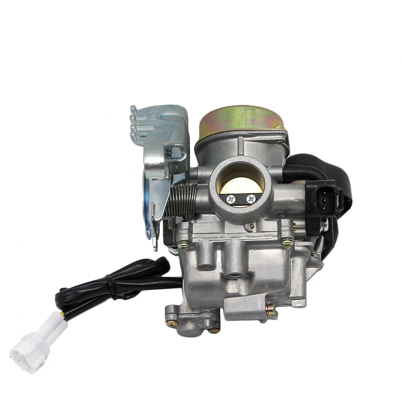 Карбюратор для мотоцикла 24 5 мм карбюратор электронный дроссель питания GY6 100 125